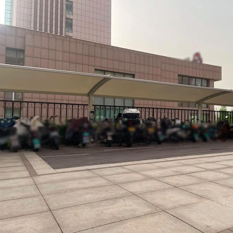 甘泉县膜结构电动车棚